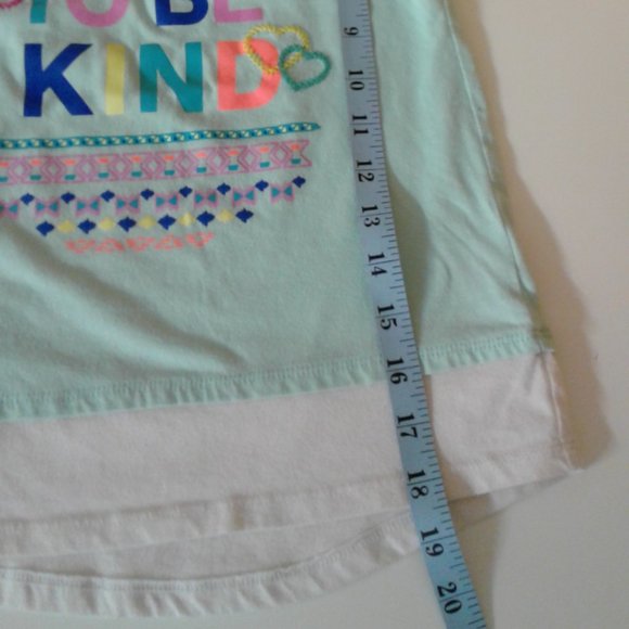 365 Kids  Girls T-Shirt  Sleeveless  Multicolor  Size 8 - Picture 9 of 11